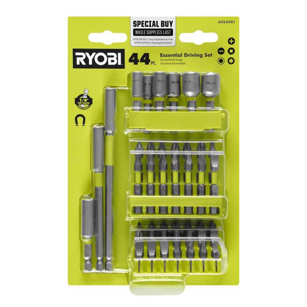 <新品> REVI 4点セット RYOBI Essentials Driving Set (44-Pieces) A964401 - The Home Depot