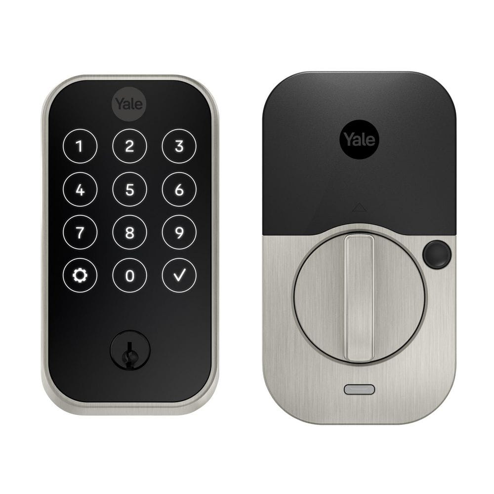 Yale Assure Lock 2; Smart Door Lock with WiFi and Touchscreen Keypad; Satin Nickel YRD420-WF1-619