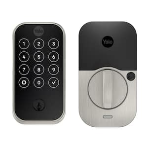 Assure Lock 2; Smart Door Lock with WiFi and Touchscreen Keypad; Satin Nickel