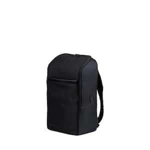 Onyx Collection 18.5 in., Black Nylon Tech Backpack with USB