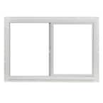 TAFCO WINDOWS 31.75 in. x 21.75 in. Left-Hand Single Sliding Vinyl ...