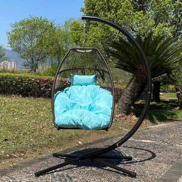 fold up swing chair