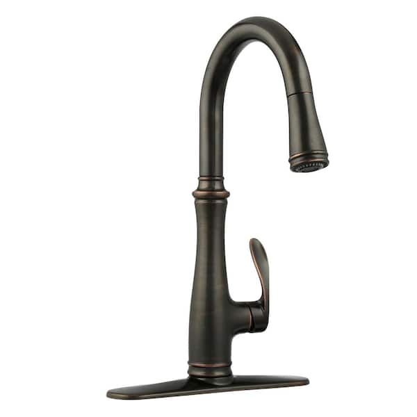 KOHLER Bellera Single-Handle Pull-Down Sprayer Kitchen Faucet with