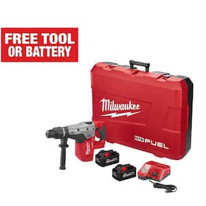 M18 FUEL 18V Lithium-Ion Brushless Cordless 1-9/16 in. SDS-Max Rotary Hammer Kit w/ Two 8.0Ah Batteries & Hard Case