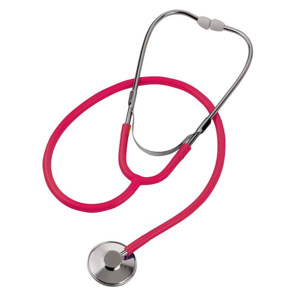 Unbranded Spectrum Nurse Stethoscope for Adult in Red