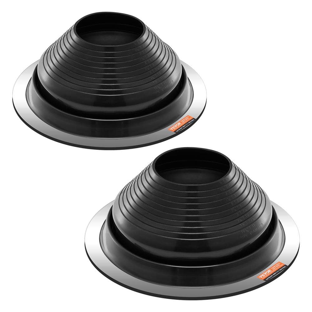 2 Pcs Roof Pipe Flashing Boots, Fit Pipe OD 6 in. to 11 in., Flexible EDPM Roofing Jack Pipe Flashing 14.5 W price history on PriceWatchPro