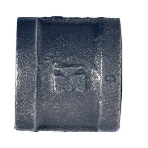 1/2 in. Black Malleable Iron FPT x FPT Coupling Fitting