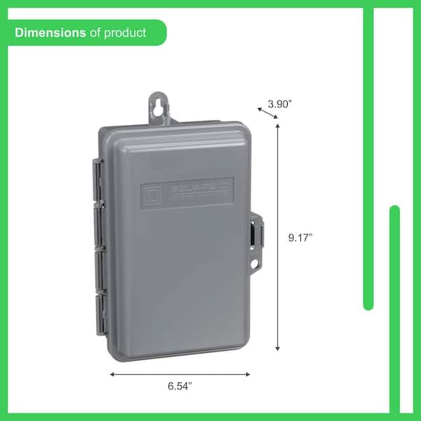 Square D QO 50 Amp 2-Space 4-Circuit Spa Panel Main Lug Load Center