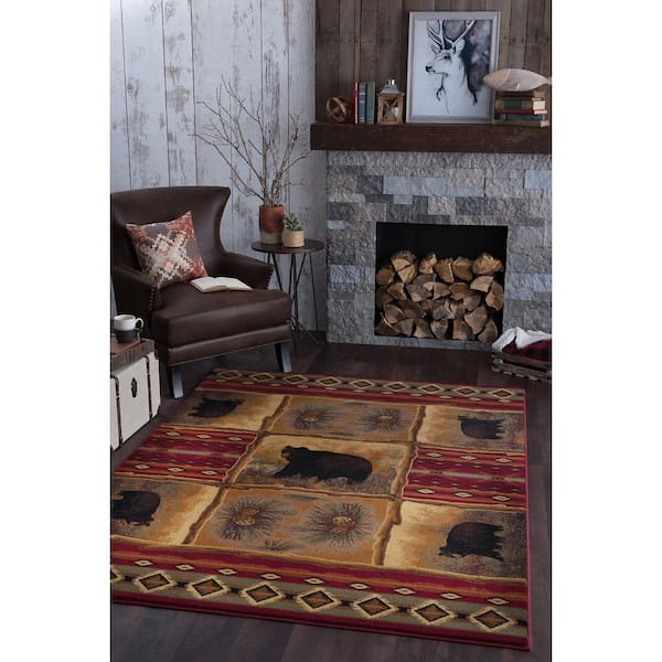  Mark&Day Area Rugs, 8x11 Nathaly Transitional Ivory