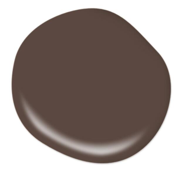 satin brown paint