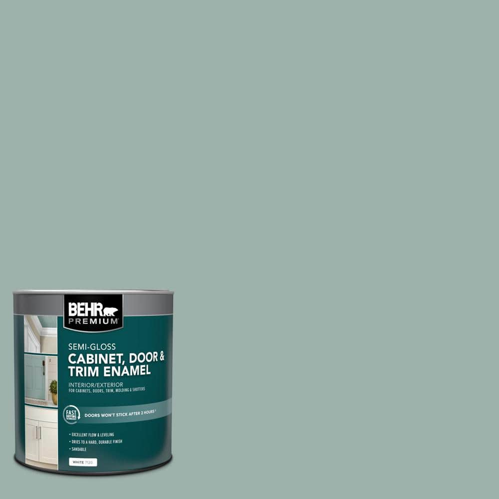 1 qt. #N430-3 Garden Vista Semi-Gloss Enamel Interior/Exterior Cabinet, Door & Trim Paint -  BEHR PREMIUM, ZZ060828