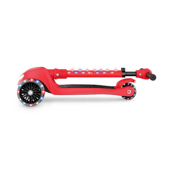 Jupiter Mini 3 Wheel Light-Up Kick Scooter with Adjustable