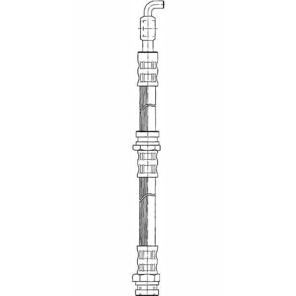Centric Parts Brake Hydraulic Hose
