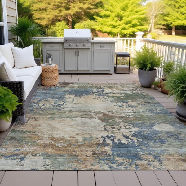 Addison Rugs Chantille Machine Washable Indoor/Outdoor Abstract