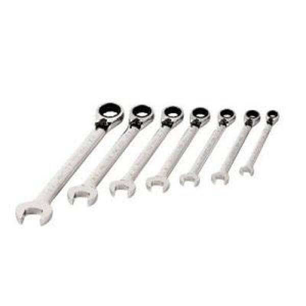 Husky SAE Reverse Ratcheting Wrench Set (7-Piece)