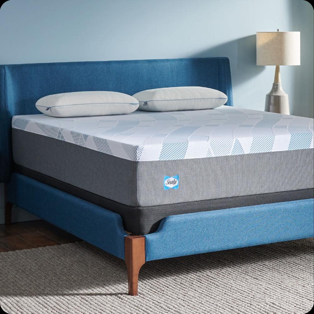 Sealy Dreamlife Standard White Memory Foam Bed Pillow