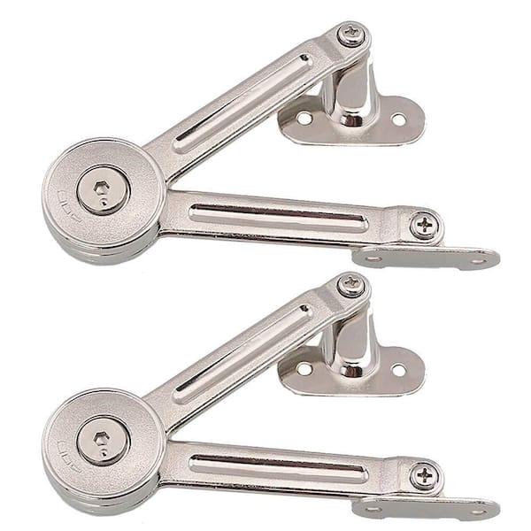 2-Pack Furniture Door Lift Stay Support Hinge Damper with Hex Key for Cabinet, Cupborad