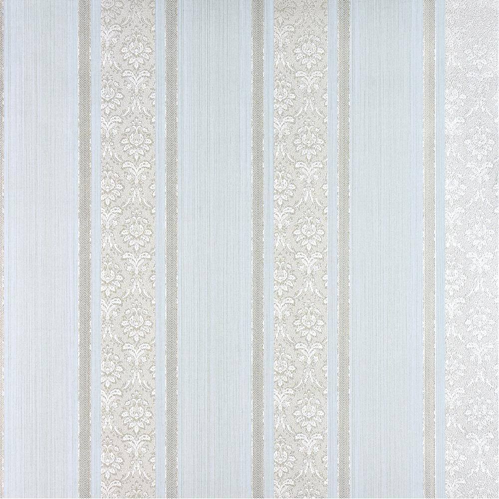 Mackenzie Mint Stripe Paper Strippable Roll (Covers 57.8 sq. ft.)