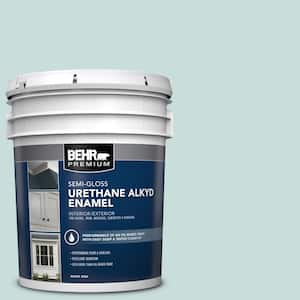 5 gal. #S440-1 Sunken Pool Urethane Alkyd Semi-Gloss Enamel Interior/Exterior Paint