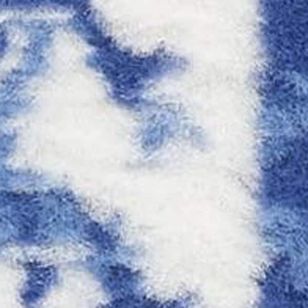 2 ft. x 8 ft. White Abstract Washable Area Rug Runner Rug