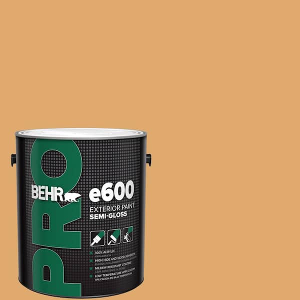 BEHR PRO 1 gal. #HDC-FL13-2 Corn Maze Semi-Gloss Exterior Paint