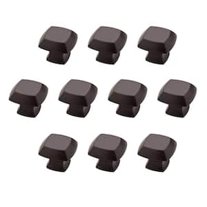 Liberty Mandara 1-1/4 in. (32 mm) Champagne Bronze Square Cabinet Knob ...