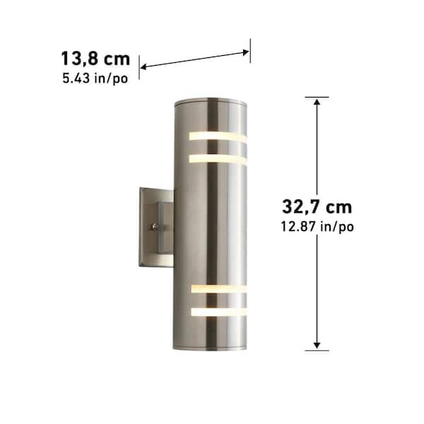 Artika V3 Stream Stainless Steel Modern Outdoor Hardwired