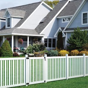 4 ft. W x 4 ft. H White Vinyl Lafayette Fence Gate Kit