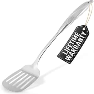 14 in Slotted Turner Stainless Steel Metal Spatula