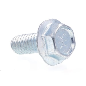 5/16 in.-18 x 3/4 in. Zinc Plated Case Hardened Steel Serrated Flange Bolts (25-Pack)