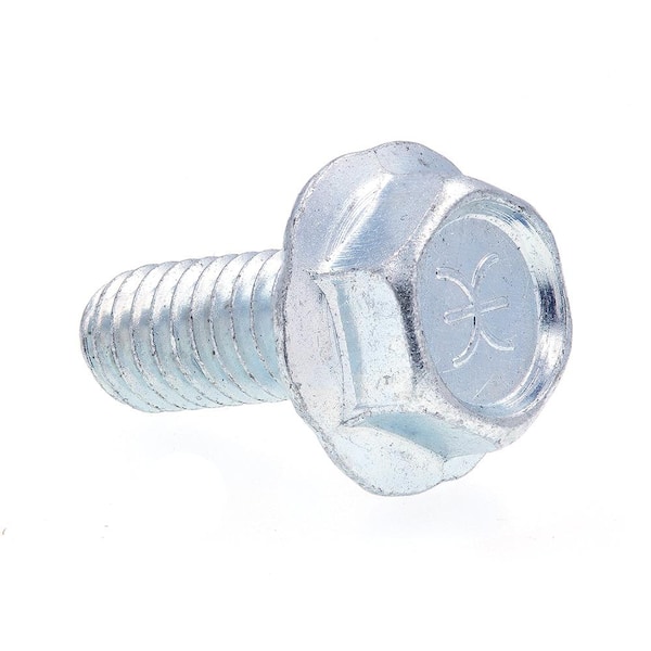 Prime-Line 5/16 in.-18 x 3/4 in. Zinc Plated Case Hardened Steel Serrated Flange Bolts (25-Pack)