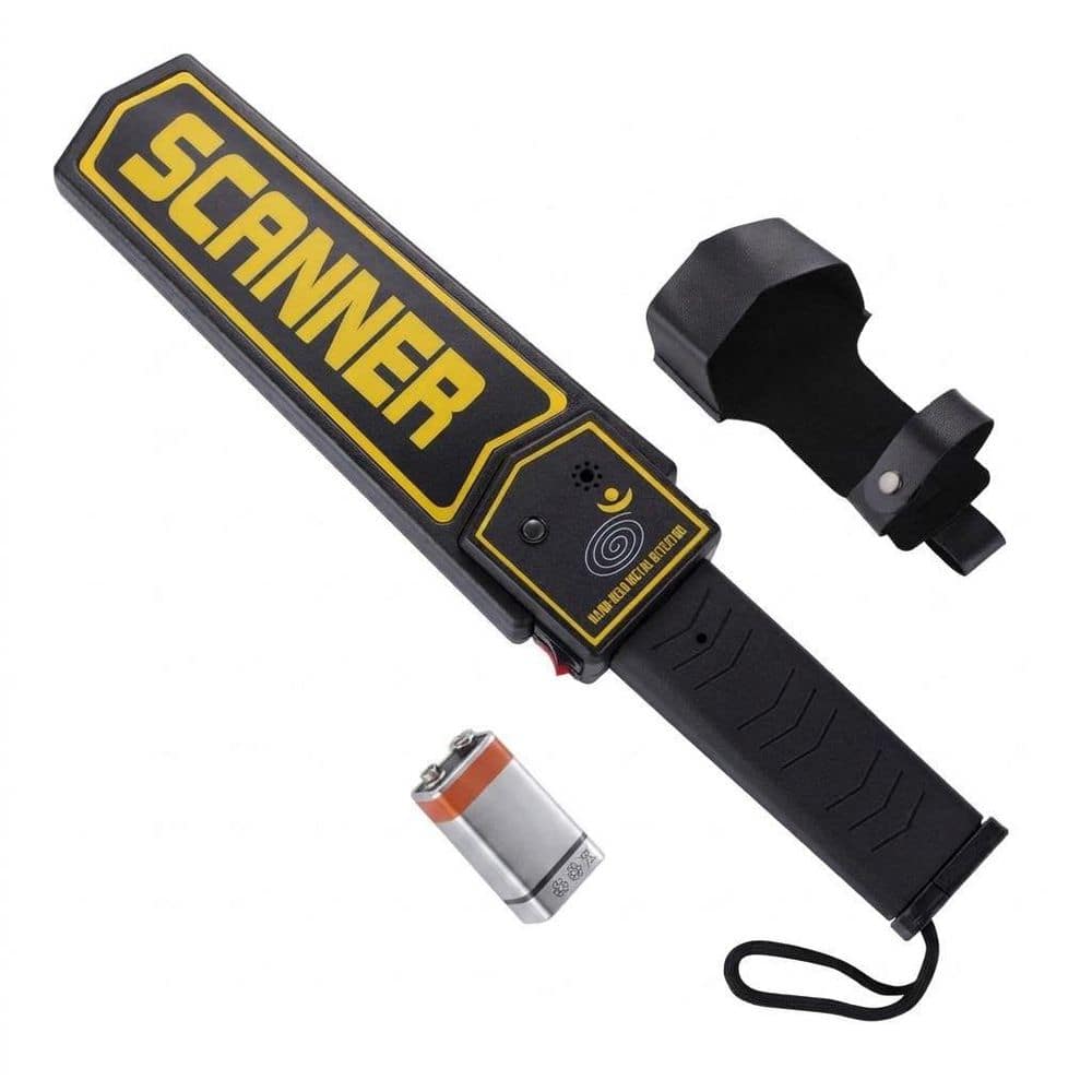 16 in High-Sensitivity Metal Detector Wand with Sound and Vibration Alarm, Black Alloy Steel price history on PriceWatchPro