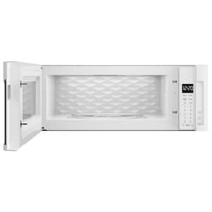 1.1 cu. ft. Over the Range Low Profile Microwave Hood Combination in White