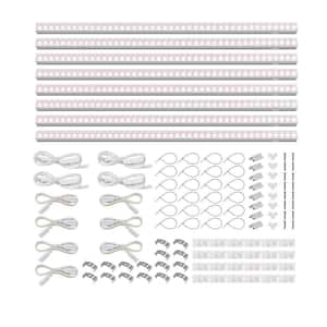 8-Pack 19 in. 10-Watt Grow Lights for Seed Starting, Full Spectrum LED Grow Light, for Indoor Growing and Seed Starting