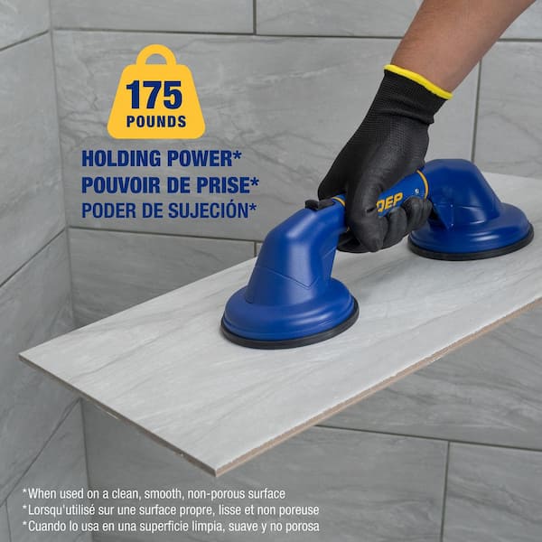 Reviews for QEP Pro MAXGrip Double Suction Cup Tile Tool for Large