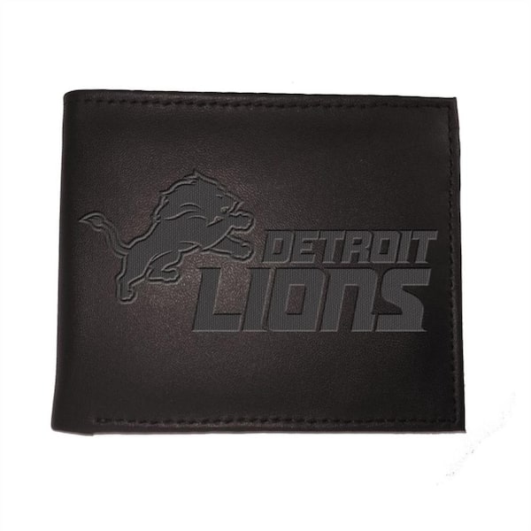 Lion Bifold or Trifold Leather Wallet