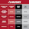 Husky 61 in. W Mobile Workbench Tool Chest - Silver