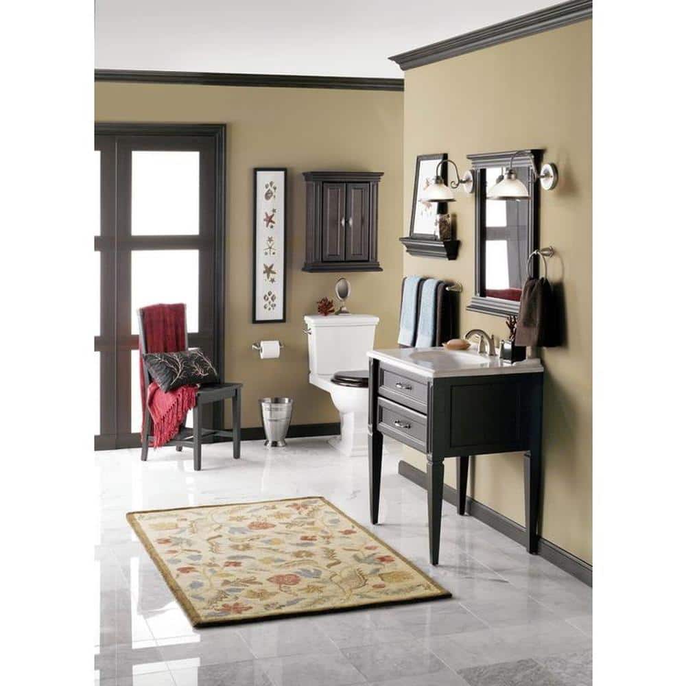 Brushed Nickel Modern Double Wall Mounted Robe Hook