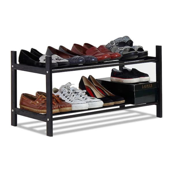 Furinno Pine Solid Wood Shoe Rack