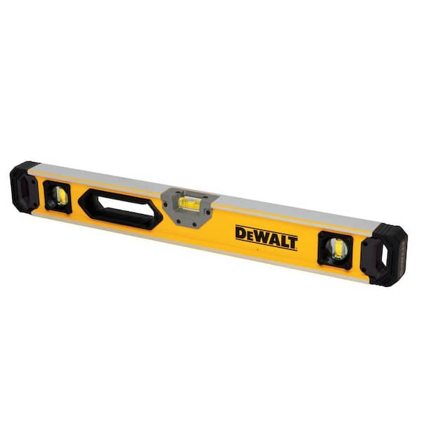 DEWALT 48 in. Magnetic Box Beam Level and 24 in. Magnetic Heavy