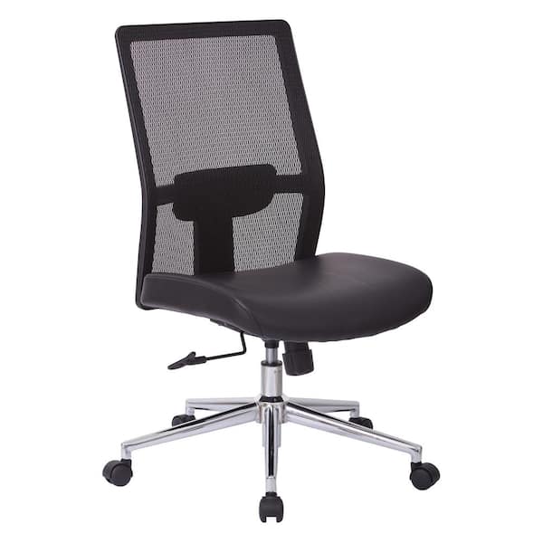 Office Star Products High Black Mesh Back Chair