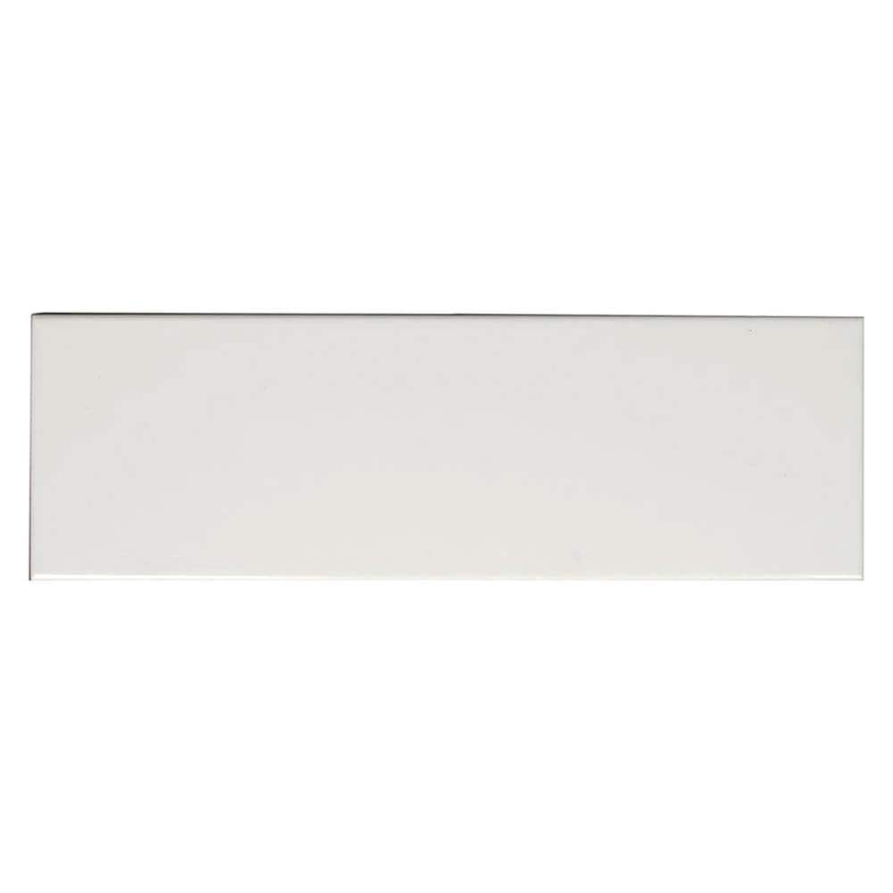 Metro 4 in x 12 in White Ceramic Matte Wall Tile (35 Cases/364 sq. ft. /Pallet) price history on PriceWatchPro