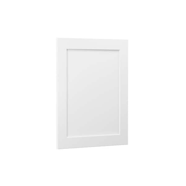 Denver White Paint 24.02x0.90x30.51 in. End Panel