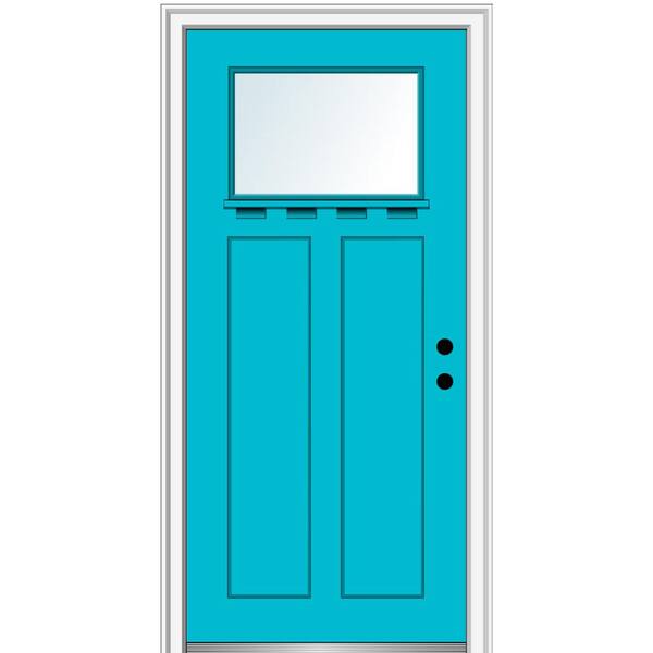 MMI Door 32 in. x 80 in. LeftHand Inswing 1Lite Clear