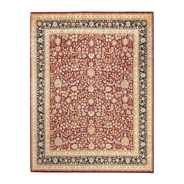 Solo Rugs Mogul One of a Kind Traditional Red 8 ft. 2 in. x 10 ft. 5 in. Area Rug