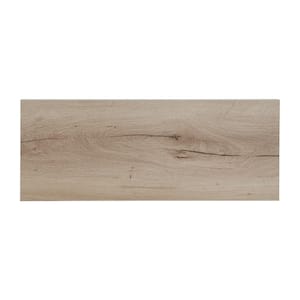 Radiance 12 in. W x 30 in. H Slab Wall Decorative End Panel in Light Oak