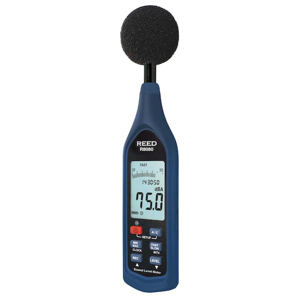 REED Instruments Sound Level Meter, Datalogger with Bargraph