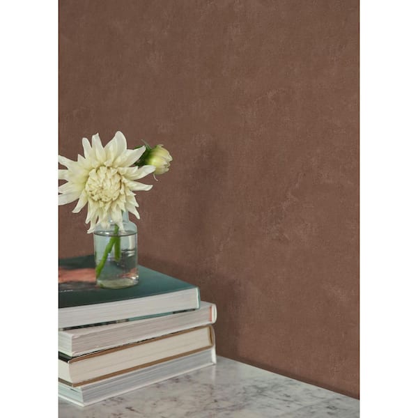 Daphne Limewash Mocha Peel and Stick Wallpaper