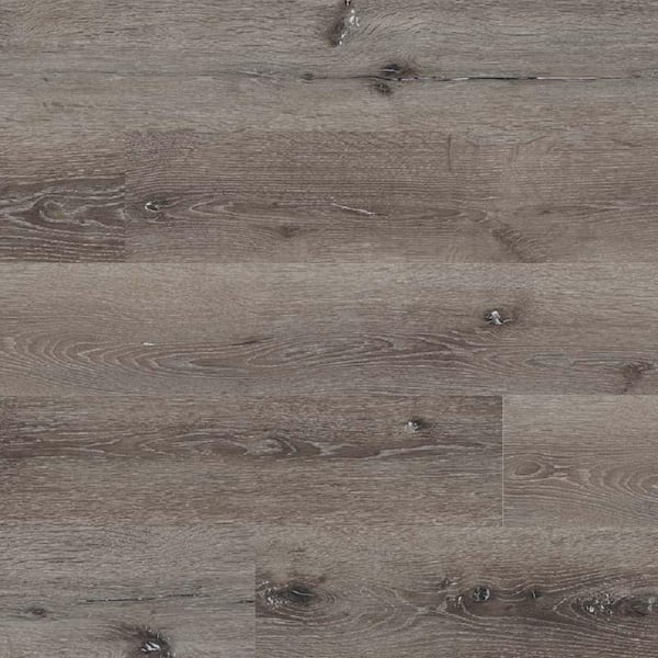 A&A Surfaces Centennial Ash 12 MIL x 7 in.  x 48 in. Waterproof Click Lock Luxury Vinyl Plank Flooring (23.8 sq. ft. / case)