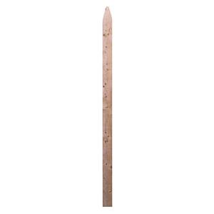7/16 in. x 4 in. x 6 ft. Natural Spruce Pine Fir Dog-Ear Stockade Fence Picket